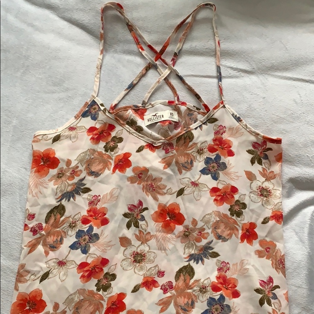 Hollister Floral Tank